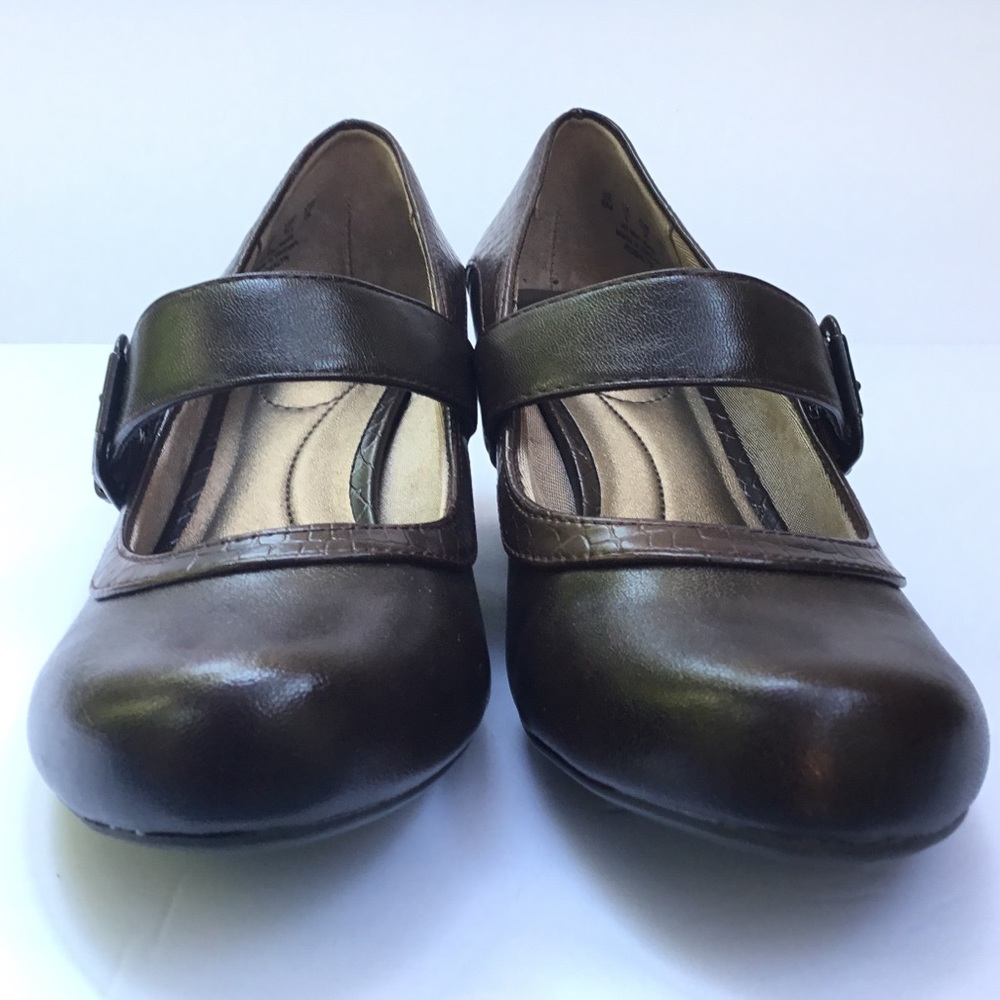 NWT LifeStride Roselyn Brown Dress Shoes 8 Medium